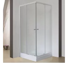 Душевой уголок Royal Bath HPD 115х120 RB12115HPD-C без поддона профиль Белый стекло матовое