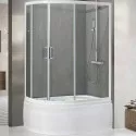 Душевой уголок Royal Bath BK 120х80 RB8120BK-T-R с поддоном профиль Белый стекло прозрачное Душевой уголок Royal Bath BK 120х80 RB8120BK-T-R с поддоном профиль Белый стекло прозрачное