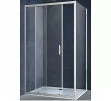 Душевой уголок Vincea Alpha 100x80 VSR-3AL8010CL профиль Хром стекло прозрачное