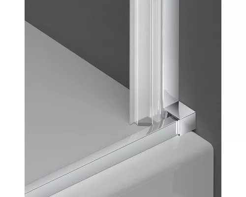 Купить Душевая дверь Vincea Alpha 95 VDP-3AL950CL профиль Хром стекло прозрачное в магазине сантехники Santeh-Crystal.ru
