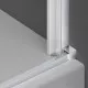 Купить Душевая дверь Vincea Alpha 95 VDP-3AL950CL профиль Хром стекло прозрачное в магазине сантехники Santeh-Crystal.ru