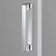 Купить Душевая дверь Vincea Alpha 95 VDP-3AL950CL профиль Хром стекло прозрачное в магазине сантехники Santeh-Crystal.ru