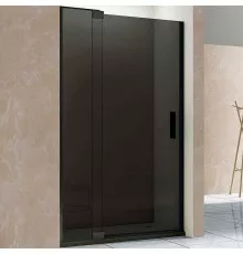 Душевая дверь Vincea Extra 100 VDP-1E9010CGB профиль Черный стекло тонированное
