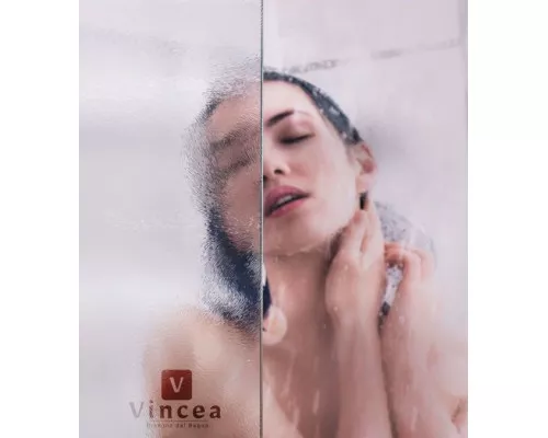 Купить Душевой уголок Vincea Garda 140х80 VSR-1G8014CH профиль Хром стекло шиншилла в магазине сантехники Santeh-Crystal.ru