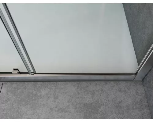 Купить Душевая дверь Vincea Garda 180 VDS-1G2180CH профиль Хром стекло шиншилла в магазине сантехники Santeh-Crystal.ru