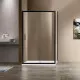 Заказать Душевой уголок Vincea Garda 130x100 VSR-1G1013CLB профиль Черный стекло прозрачное в магазине сантехники Santeh-Crystal.ru