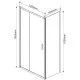 Заказать Душевой уголок Vincea Garda 130x100 VSR-1G1013CLB профиль Черный стекло прозрачное в магазине сантехники Santeh-Crystal.ru