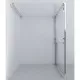 Купить Душевой уголок Vincea Garda 140x100 VSR-1G1014CLB профиль Черный стекло прозрачное в магазине сантехники Santeh-Crystal.ru