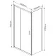 Купить Душевой уголок Vincea Garda 140x100 VSR-1G1014CLB профиль Черный стекло прозрачное в магазине сантехники Santeh-Crystal.ru