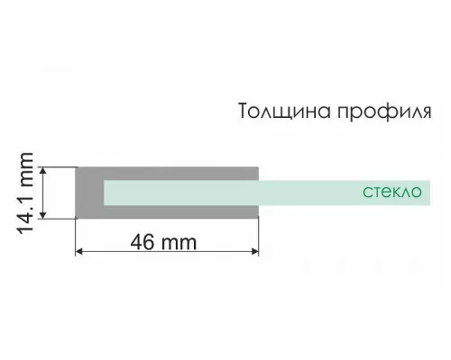 Приобрести Душевая дверь WasserKRAFT Aller 120 L 10H05L профиль Хром стекло прозрачное в магазине сантехники Santeh-Crystal.ru
