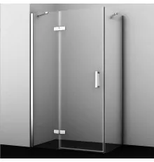 Душевой уголок WasserKRAFT Aller 120х80 L 10H06LWHITE профиль Белый Хром стекло прозрачное