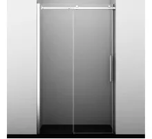 Душевая дверь WasserKRAFT Alme 140 15R31 профиль Хром стекло прозрачное