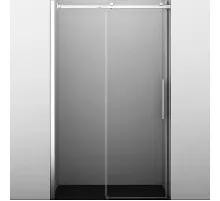 Душевая дверь WasserKRAFT Alme 130 15R30 профиль Хром стекло прозрачное