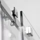 Купить Душевой уголок WasserKRAFT Alme 140х90 15R36 профиль Хром стекло прозрачное в магазине сантехники Santeh-Crystal.ru