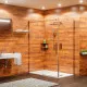 Купить Душевой уголок WasserKRAFT Alme 140х90 15R36 профиль Хром стекло прозрачное в магазине сантехники Santeh-Crystal.ru