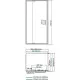Приобрести Душевой уголок WasserKRAFT Berkel 90х80 48P20 профиль Хром стекло прозрачное в магазине сантехники Santeh-Crystal.ru