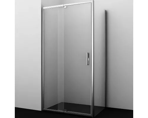 Заказать Душевой уголок WasserKRAFT Berkel 100x80 48P17 профиль Хром стекло прозрачное в магазине сантехники Santeh-Crystal.ru