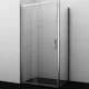 Заказать Душевой уголок WasserKRAFT Berkel 100x80 48P17 профиль Хром стекло прозрачное в магазине сантехники Santeh-Crystal.ru