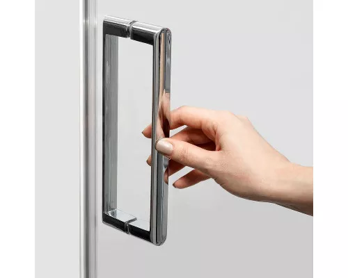 Заказать Душевой уголок WasserKRAFT Berkel 100x80 48P17 профиль Хром стекло прозрачное в магазине сантехники Santeh-Crystal.ru