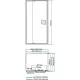 Заказать Душевой уголок WasserKRAFT Berkel 100x80 48P17 профиль Хром стекло прозрачное в магазине сантехники Santeh-Crystal.ru