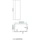 Купить Душевая стенка WasserKRAFT Dinkel 58R06-RP80 / Alme 15R06-RP80 80 58R06-RP80/15R06-RP80 профиль Хром стекло прозрачное в магазине сантехники Santeh-Crystal.ru