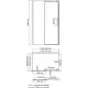 Заказать Душевая стенка WasserKRAFT Dinkel 58R07-RP90 / Alme 15R07-RP90 90 58R07-RP90/15R07-RP90 профиль Хром стекло прозрачное в магазине сантехники Santeh-Crystal.ru
