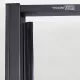 Купить Душевой уголок WasserKRAFT Elbe 90x100 74P18 профиль Черный матовый стекло прозрачное в магазине сантехники Santeh-Crystal.ru