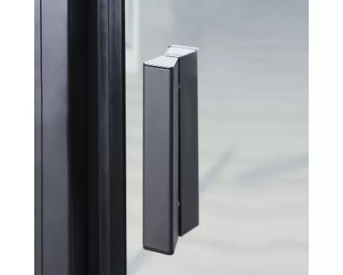 Купить Душевой уголок WasserKRAFT Elbe 90x100 74P18 профиль Черный матовый стекло прозрачное в магазине сантехники Santeh-Crystal.ru