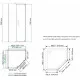 Заказать Душевой уголок WasserKRAFT Leine 100х100 35P38 профиль Хром стекло прозрачное в магазине сантехники Santeh-Crystal.ru