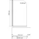 Купить Шторка на ванну WasserKRAFT Leine 80 35P01-80Fixed профиль Хром стекло прозрачное в магазине сантехники Santeh-Crystal.ru