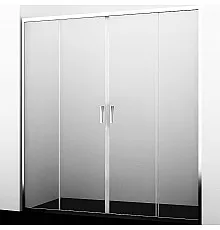 Душевая дверь WasserKRAFT Lippe 170 45S09 профиль Хром стекло прозрачное