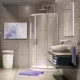 Купить Душевой уголок WasserKRAFT Lippe 80x80 45S00 профиль Хром стекло прозрачное в магазине сантехники Santeh-Crystal.ru