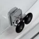 Купить Душевой уголок WasserKRAFT Lippe 80x80 45S00 профиль Хром стекло прозрачное в магазине сантехники Santeh-Crystal.ru