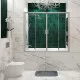 Заказать Шторка на ванну WasserKRAFT Lippe 45S02-170 профиль Хром стекло прозрачное в магазине сантехники Santeh-Crystal.ru