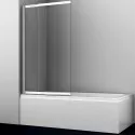 Шторка на ванну WasserKRAFT Main 100 41S02-100 профиль Хром стекло прозрачное Шторка на ванну WasserKRAFT Main 100 41S02-100 профиль Хром стекло прозрачное