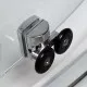 Купить Душевой уголок WasserKRAFT Main 100x100 41S19 профиль Хром стекло прозрачное в магазине сантехники Santeh-Crystal.ru