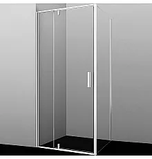 Душевой уголок WasserKRAFT Neime 90x90 19P03 профиль Белый матовый стекло прозрачное