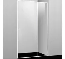 Душевая дверь WasserKRAFT Rhin 110 44S13 профиль Белый стекло прозрачное