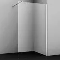Душевая перегородка WasserKRAFT Rossel 120 28W40 профиль Серебристый стекло прозрачное Душевая перегородка WasserKRAFT Rossel 120 28W40 профиль Серебристый стекло прозрачное