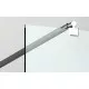 Купить Душевая перегородка WasserKRAFT Rossel 120 28W40 профиль Серебристый стекло прозрачное в магазине сантехники Santeh-Crystal.ru