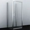 Душевой уголок WasserKRAFT Salm 100x100 27I42 профиль Хром стекло прозрачное Душевой уголок WasserKRAFT Salm 100x100 27I42 профиль Хром стекло прозрачное