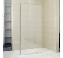 Душевая перегородка WeltWasser WW400 B 100 10000002944 профиль Хром стекло прозрачное