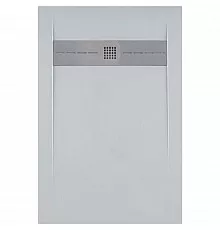 Душевой поддон из искусственного камня Allen Brau Infinity 160x90 8.21007-21 Белый камень