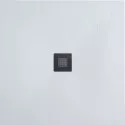 Душевой поддон из искусственного камня Allen Brau Priority 100x80 8.31003-21 Белый камень