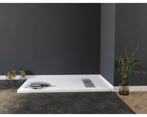 Купить Душевой поддон из искусственного камня Aquanet Delight 140x90 256309 Белый в магазине сантехники Santeh-Crystal.ru