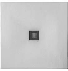 Душевой поддон из искусственного камня Aquanet Pleasure 100x100 256322 с антискользящим покрытием