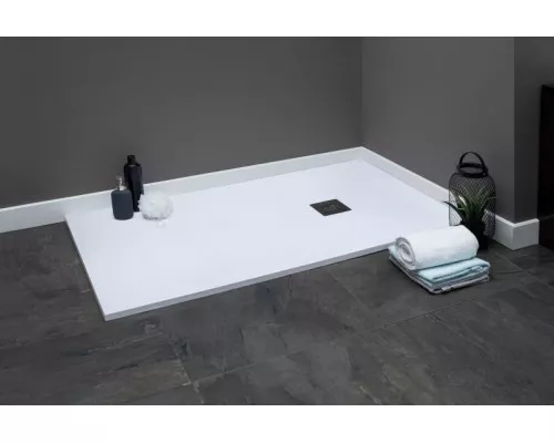 Купить Душевой поддон из искусственного камня Aquanet Pleasure 120x80 255437 с антискользящим покрытием в магазине сантехники Santeh-Crystal.ru