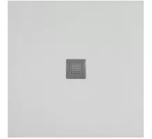 Душевой поддон из искусственного камня Aquanet Pleasure 100x100 258875 Серый