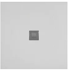 Душевой поддон из искусственного камня Aquanet Pleasure 100x100 258875 Серый