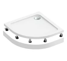 Акриловый поддон для душа Bas Раунд 80х80 ПН00066 Белый